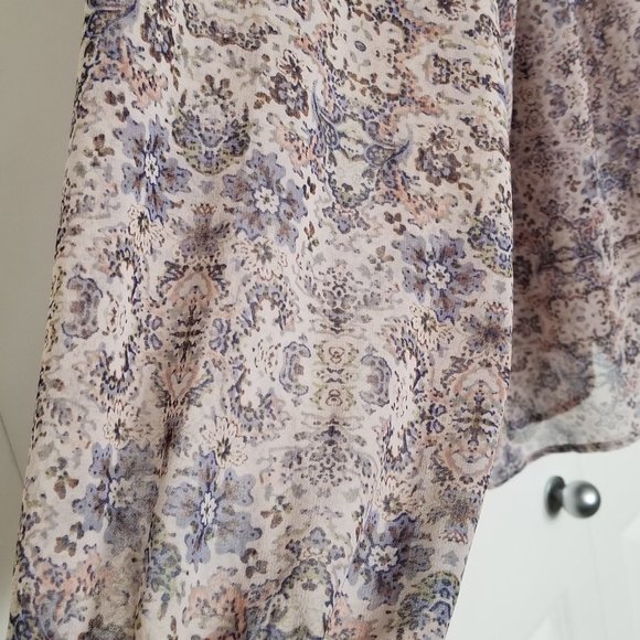 EUC CAbi Sienna Peasant Boho Blouse - Picture 4 of 6